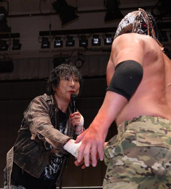 大仁田とサスケ電爆対決へ「そろそろ」