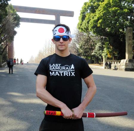 　２６日の後楽園ホール大会でデビューするカナダ人レスラーのラストサムライ