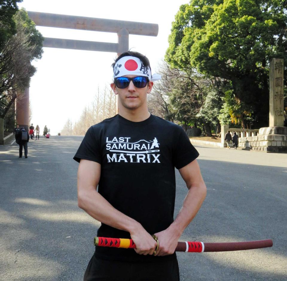 　２６日の後楽園ホール大会でデビューするカナダ人レスラーのラストサムライ