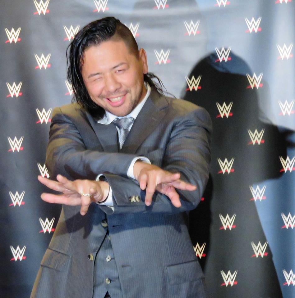 　新日本プロレスを退団した中邑真輔