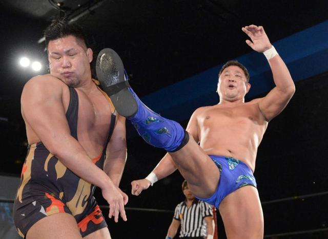 ベテラン・永田が北宮に貫禄勝ち