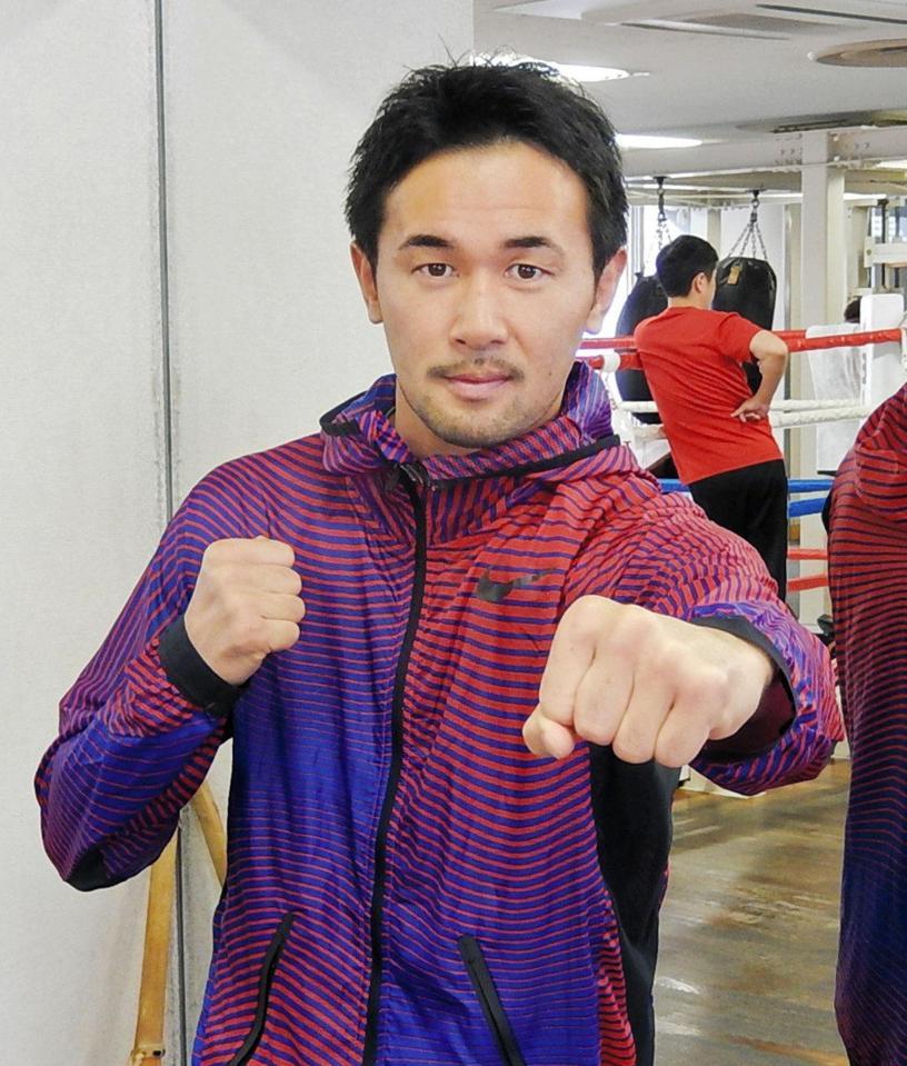 練習を再開した山中慎介