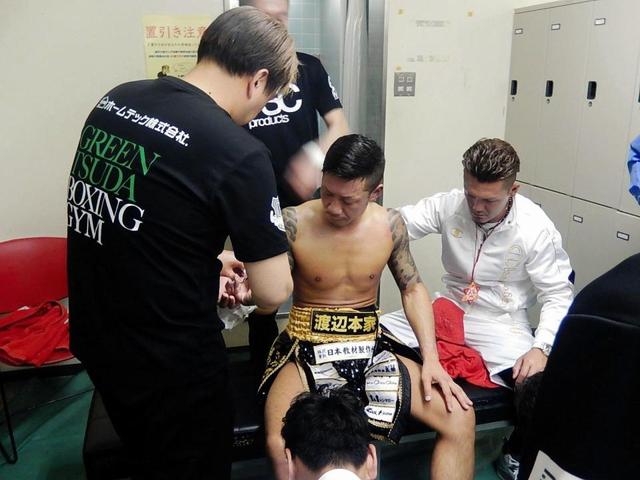 中谷79秒殺 元暴走族総長に引導