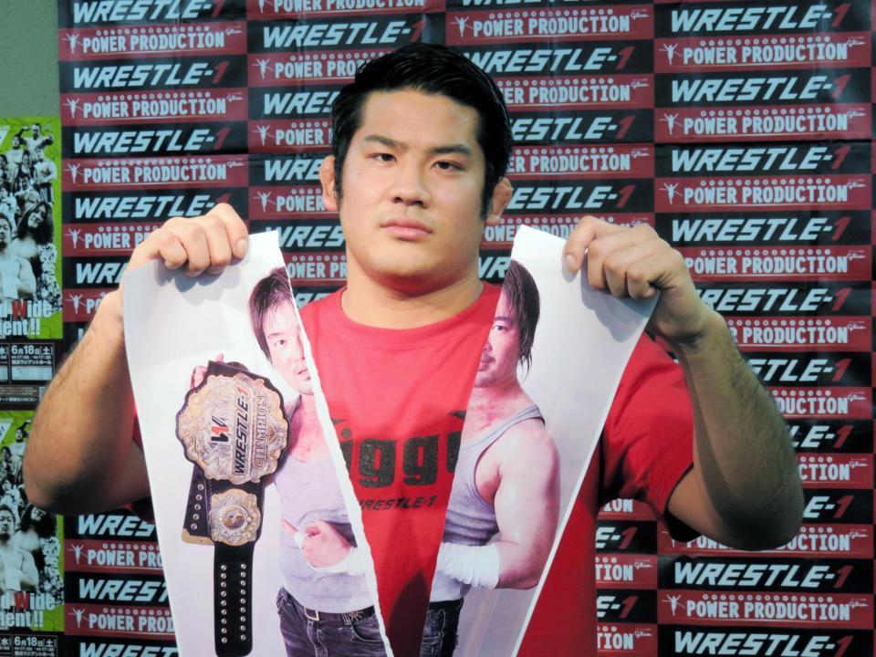 王者・ＫＡＩの写真を引き裂いた芦野