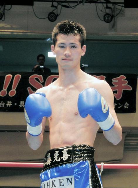 ボクシング　江藤光喜が再起戦で勝利