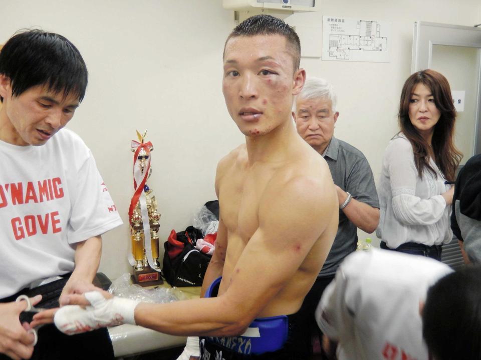 　再起２戦目を飾った金子大樹