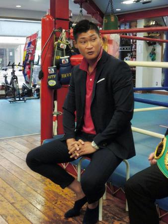 次戦を発表した前原太尊