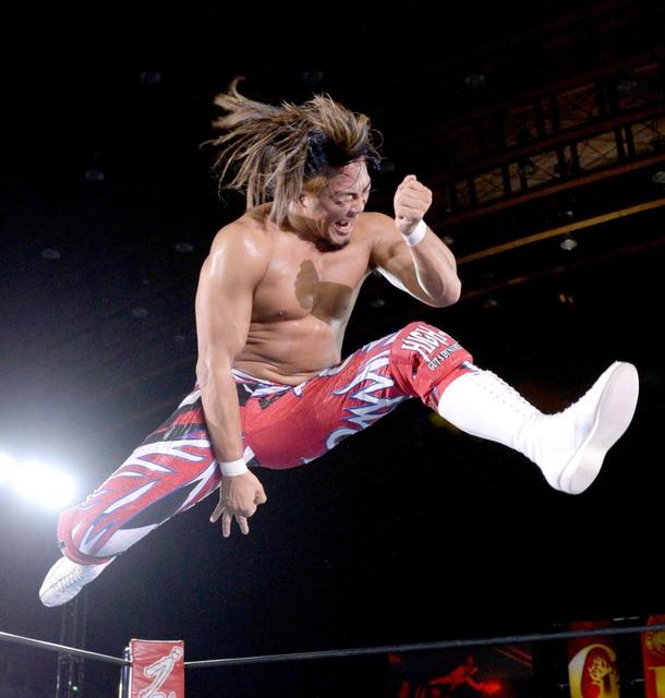 棚橋がＧ１初勝利で逆転Ｖ２宣言！真壁４連勝で単独首位キープ