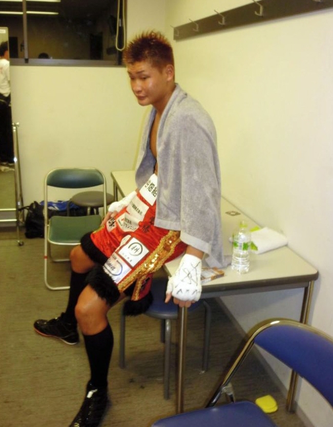 判定ドローに控室でガックリの太尊康輝