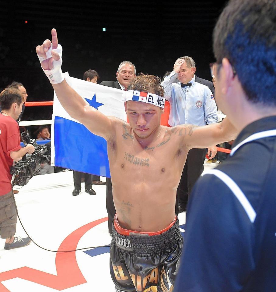 河野公平を判定で破ったルイス・コンセプシオン