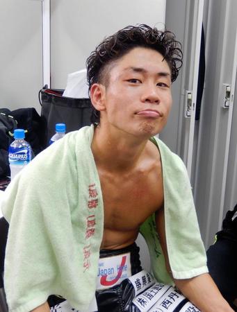 　世界ランカーを破りドヤ顔の谷口