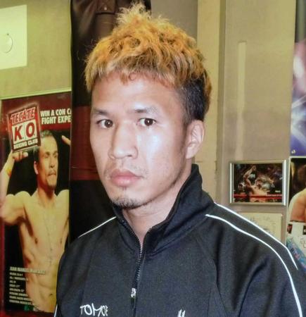 　ラスベガスで世界戦に挑む大沢宏晋