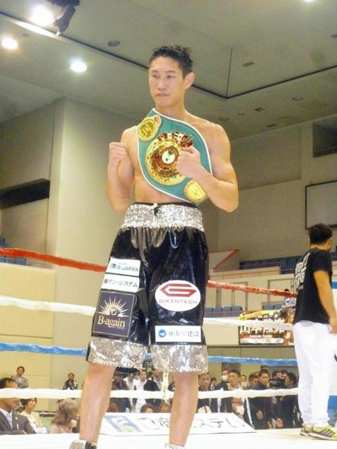 中谷、3連続KOでV6 東洋太平洋ライト級王座