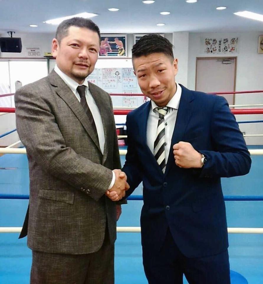 　次戦を最後に現役引退する細川貴之（右）