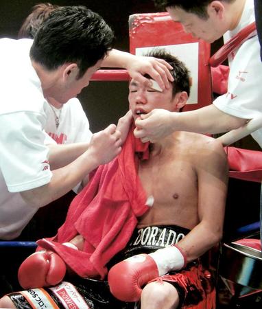 　負傷引き分けに終わった五十嵐俊幸