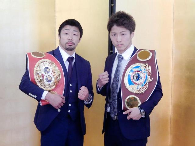 井上尚弥、八重樫東のダブル世界戦が発表