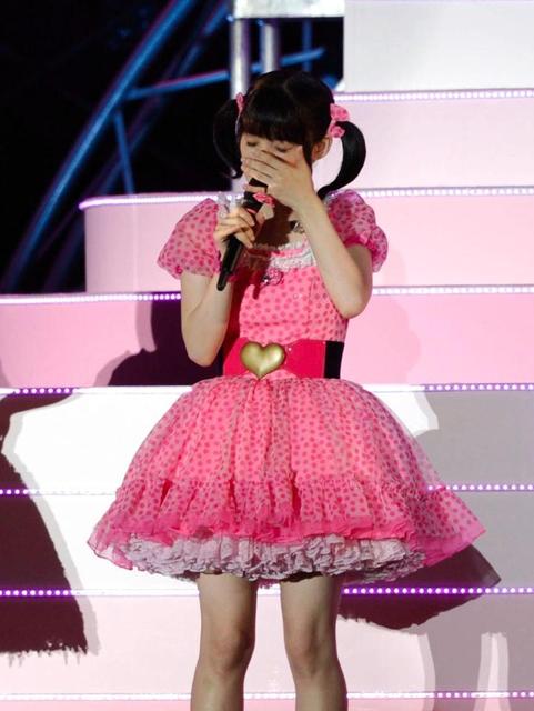 ももち引退、ラストライブで一粒の涙ぬぐう「皆さんが幸せになって