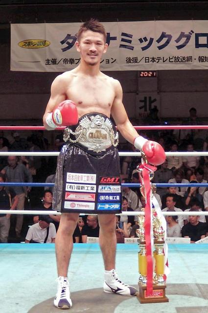 尾川堅一 ２回ｔｋｏで５度目の防衛 狙って倒したのは初めて ファイト デイリースポーツ Online