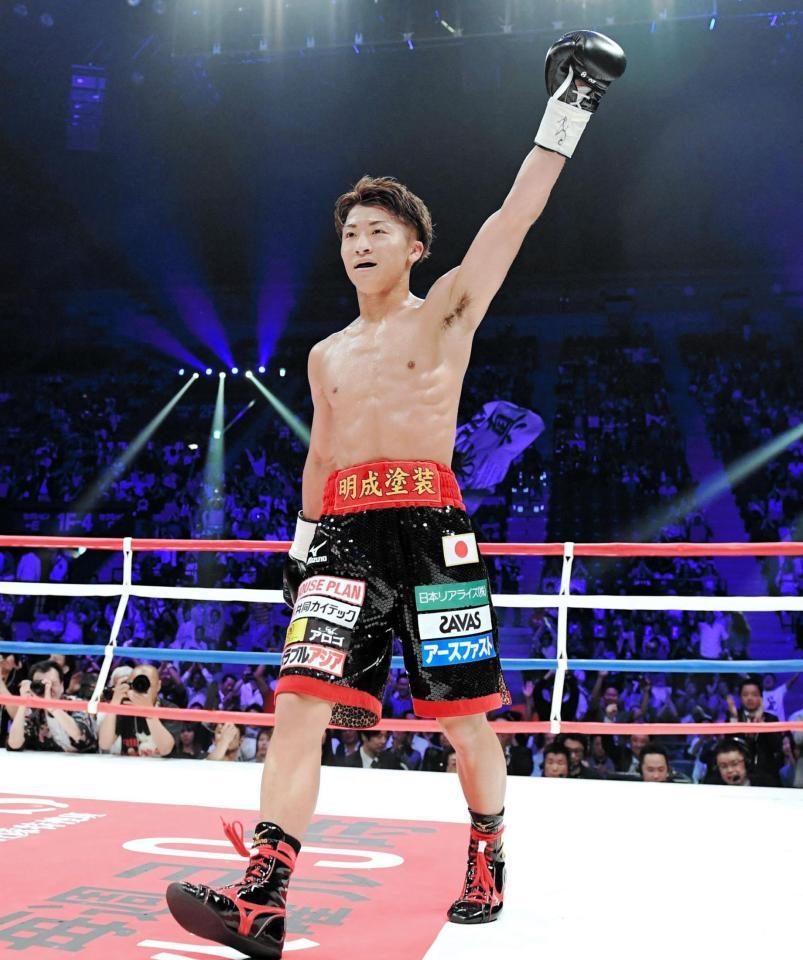 尚弥V6戦はロス近郊開催 米国初の試合は9・9にニエベスと