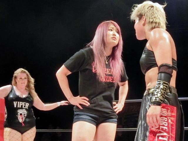 スターダム★イオ実着 スターダム・イオが8・13復帰 アーティスト王座挑戦/ファイト