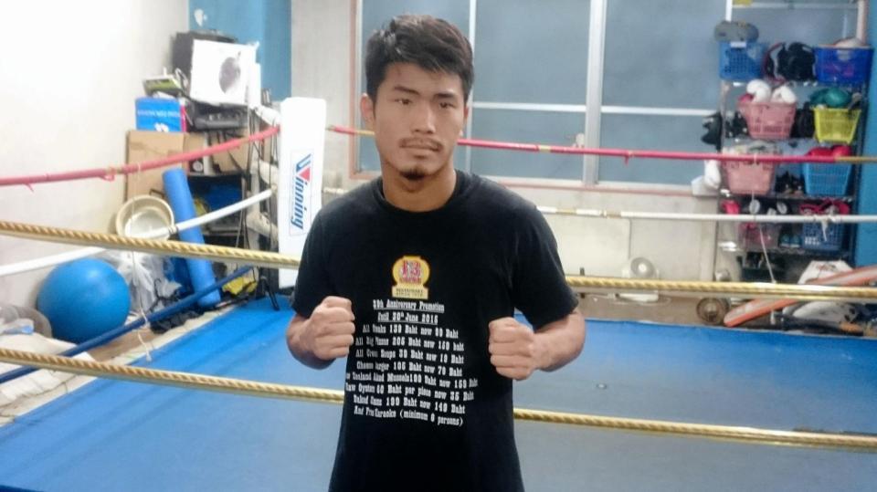 練習を公開した木村翔