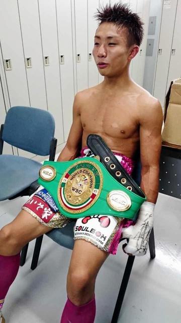 元世界王者の父持つ畑中建人が初戴冠 ７戦７勝７ＫＯ「うれしいです