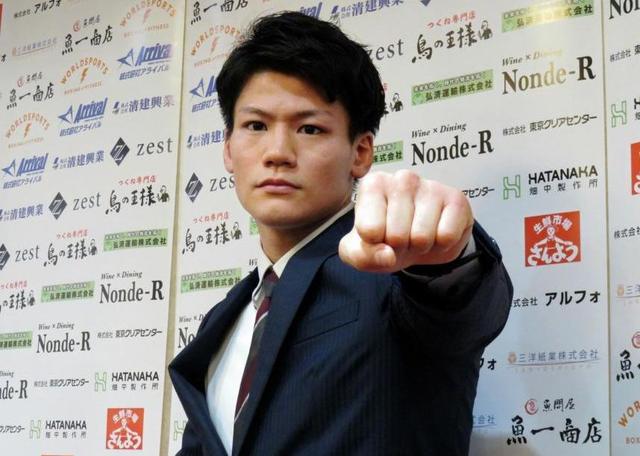 井上岳志１・２７世界初挑戦「遜色ない試合できる」ＷＢＯ世界スーパーウエルター級