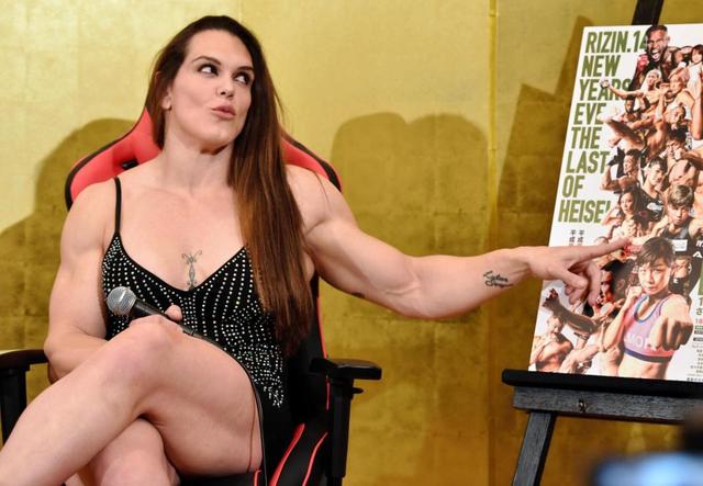 【写真】12・7キロ超過の汚名返上誓ったギャビ・ガルシア ヤバすぎる筋肉