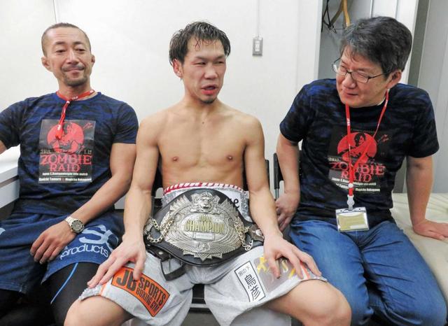 田村亮一 完勝で日本王座初奪取 JBスポーツ19年ぶり2人目の王者