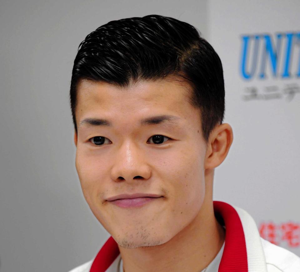 　ＷＢＣ世界スーパーバンタム級暫定王者の亀田和毅