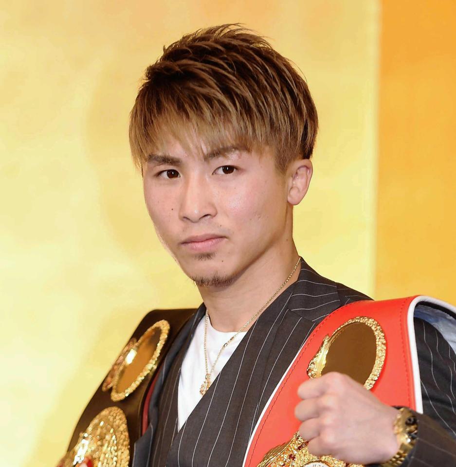 　２年連続３度目のＭＶＰを受賞した井上尚弥