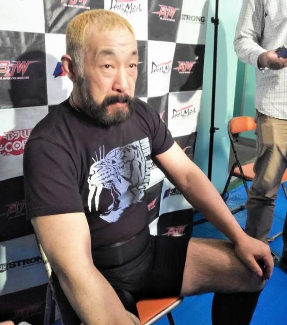 ミスターデンジャー”松永氏が大日本に来場!25周年は「奇跡に ミスターデンジャー”松永氏が大日本に来場!25周年は「奇跡に