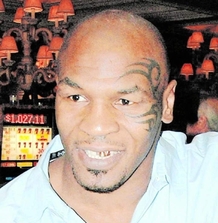 　元世界ヘビー級統一王者のマイク・タイソン氏