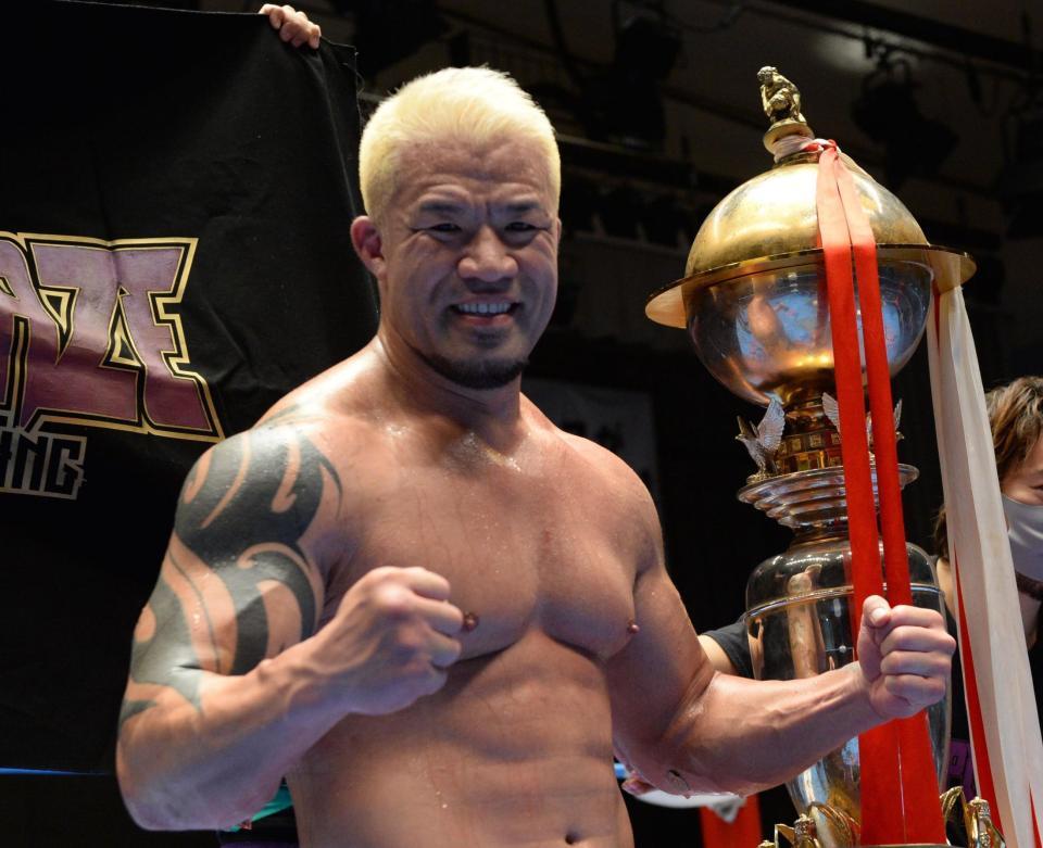 　優勝したゼウス＝後楽園ホール