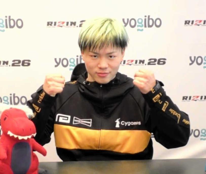 　大みそかに向けて意気込みを語った那須川天心