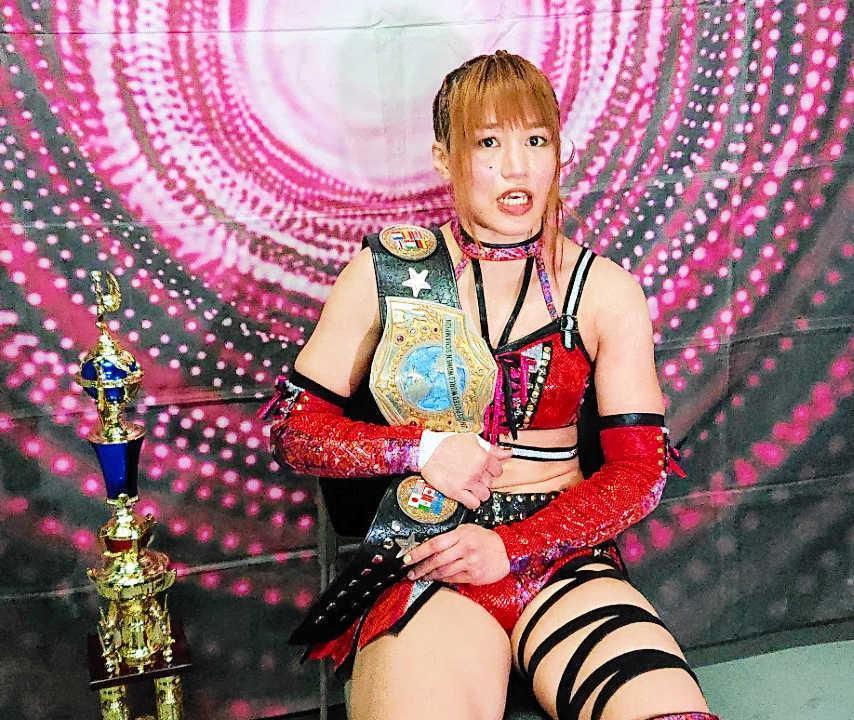 朱里様　オーダーページ 朱里V2成功 AZMを次期挑戦者に指名/ファイト/デイリースポーツ online