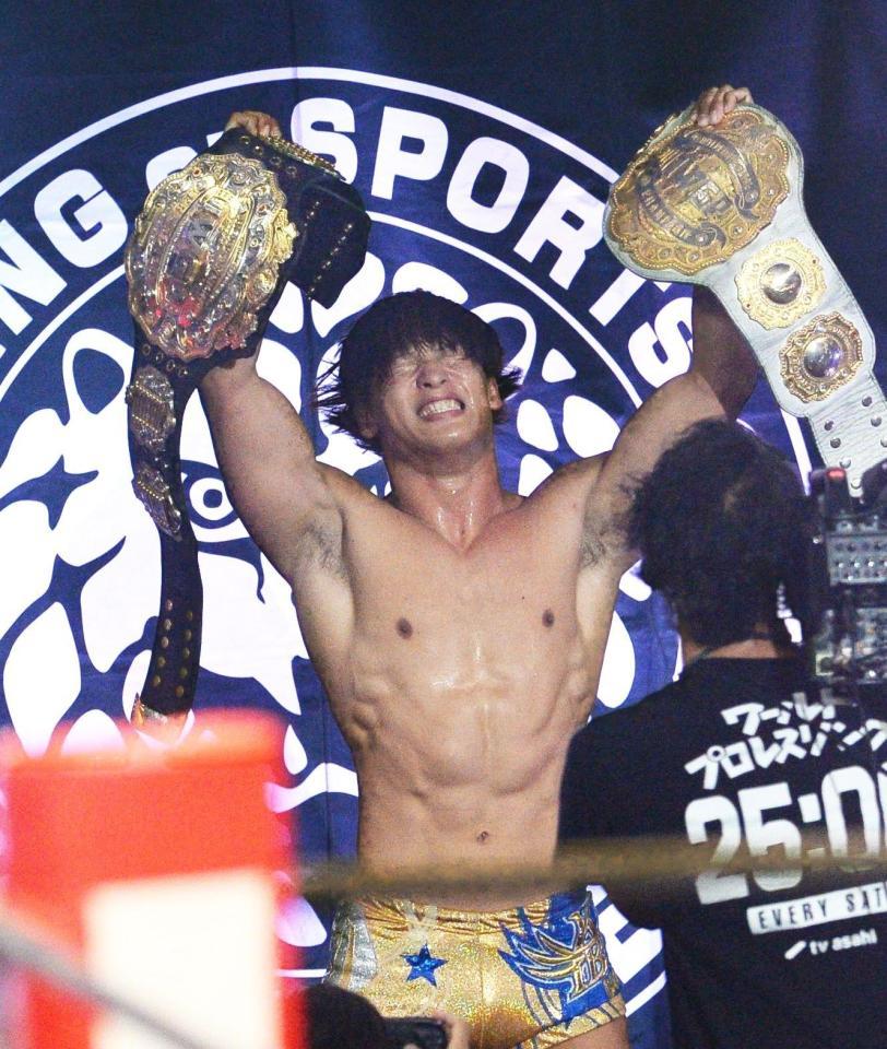 飯伏 デスペ撃破でiwgp世界ヘビー級初代王者認定 もっと自由なベルトに ファイト デイリースポーツ Online 飯伏 デスペ撃破でiwgp世界ヘビー級初代王者認定 もっと自由なベルトに ファイト デイリースポーツ Online