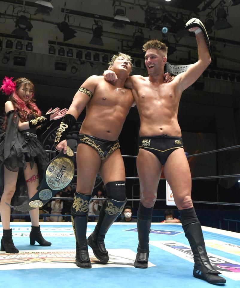 コロナから復帰の新日本タイチ 万感のタッグ奪回 治っても苦しいよ 相棒に感謝 ファイト デイリースポーツ Online