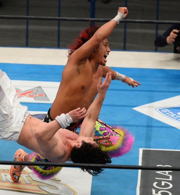 専用　ラスト最終値下げ 　ジュウロクホウイ LIJ BUSHI限定　高橋ヒロム 新日本プロレス】高橋ヒロム＆BUSHI vs クラーク・コナーズ