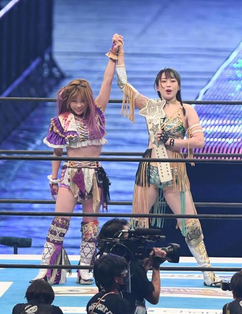 新日本 スターダム４人が持ち味発揮 上谷が２年連続フェニックススプラッシュ ファイト デイリースポーツ Online