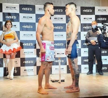 RIZIN・萩原京平「革命起こします」クレベル・コイケとにらみ合い