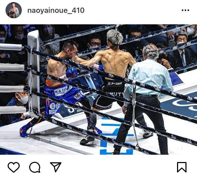 井上尚弥のインスタグラム＠ｎａｏｙａｉｎｏｕｅ＿４１０より