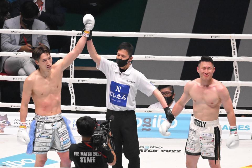 K－1王者・安保 3－0判定でRISE王者の山田を下す