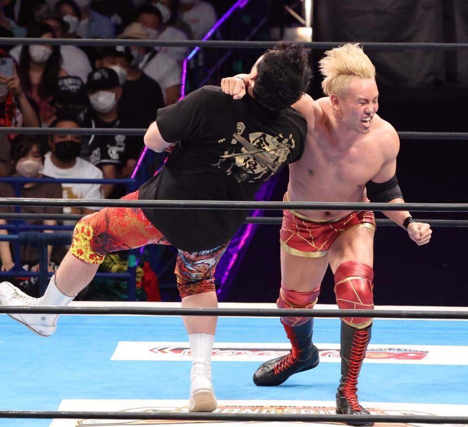 新日本G1・オカダ 矢野との同門対決に苦戦も2連勝「本当に
