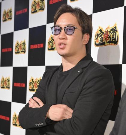 　今回の大会を振り返る朝倉未来（撮影・伊藤笙子）