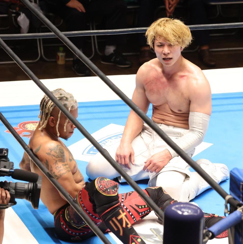 新日本SJTL 元WWEラッシュが超速殺法披露も王者アキラ＆TJP