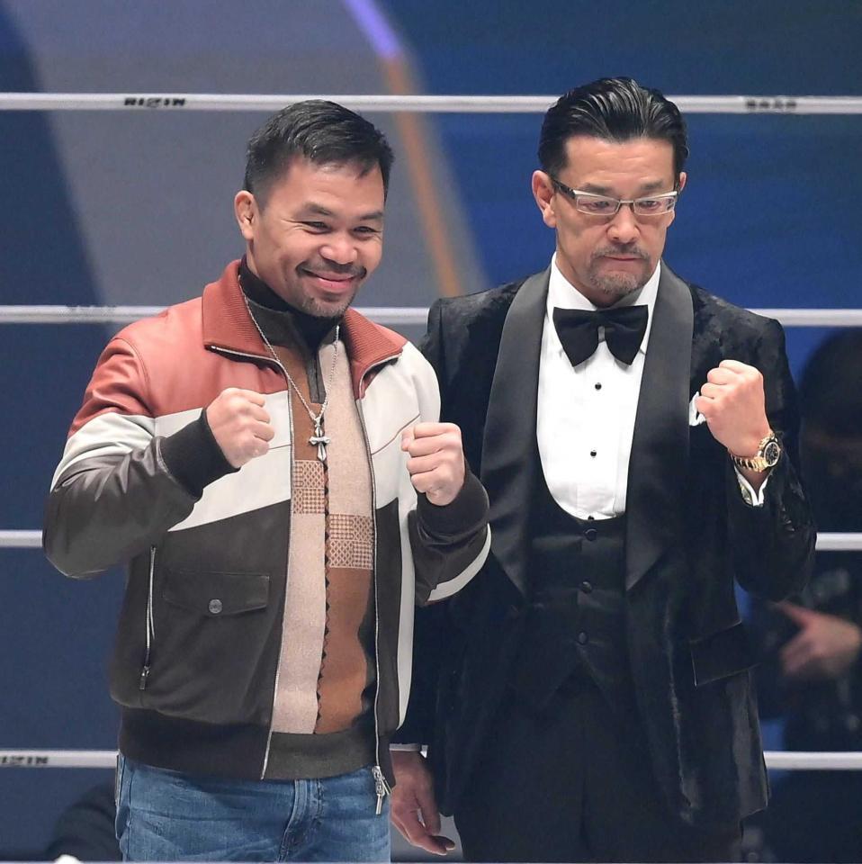 パッキャオがRIZIN参戦 ボクシング元世界6階級制覇王者 来夏にも