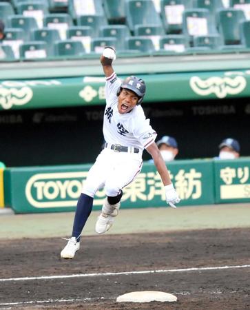 　エドポロ・キングの弟で、日本航空で甲子園に出場したエドポロ・ケイン（２０２１年８月）