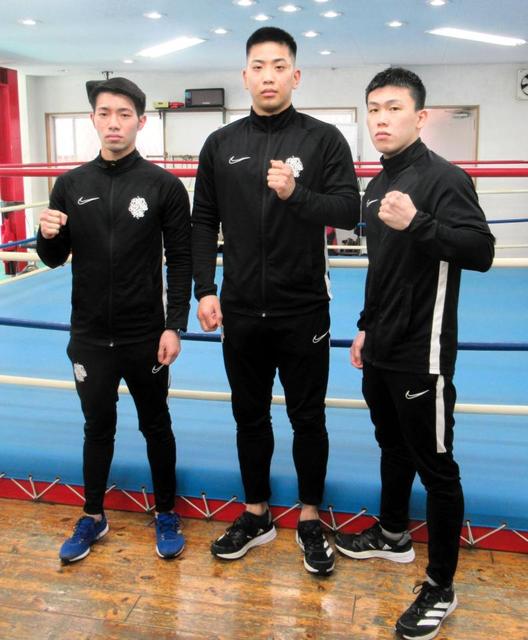 日本ミドル級王者・国本は前韓国王者戦へ「ＫＯで勝つ」　元大阪府警・井上「５戦で世界」六島ジム興行発表