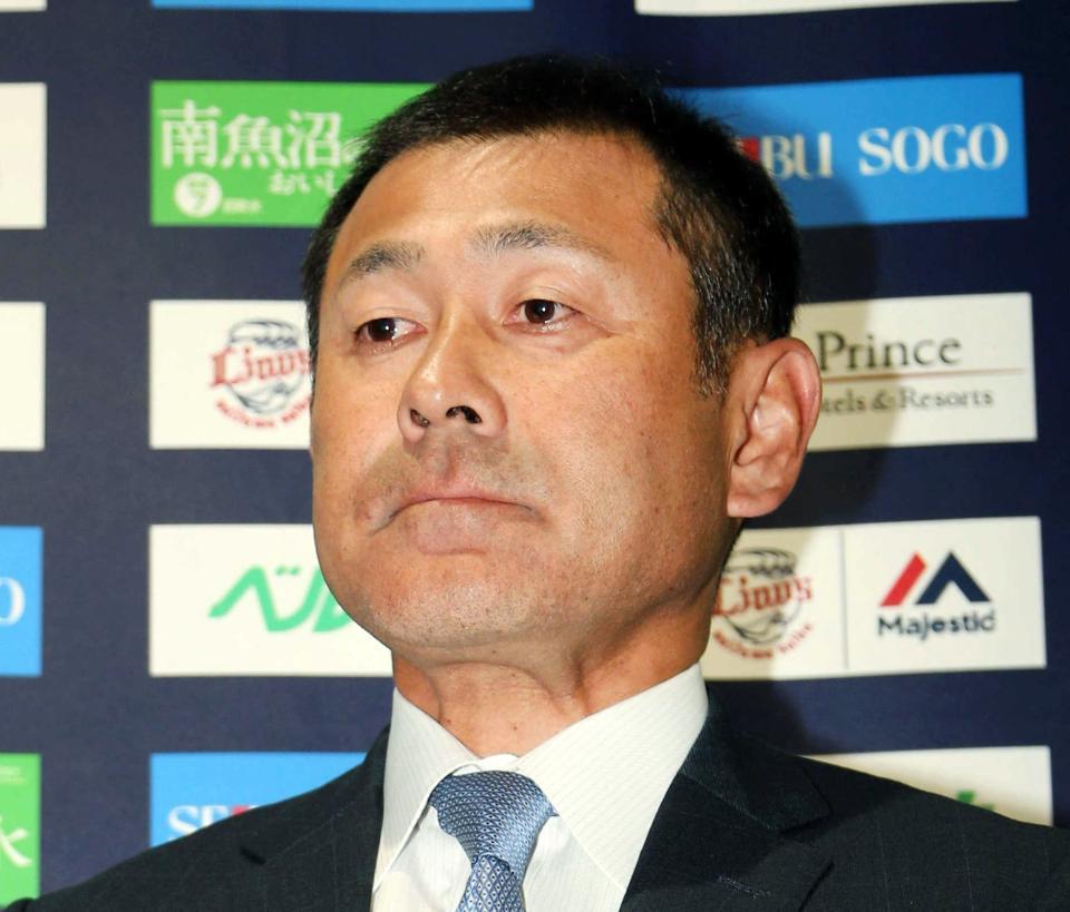 　西武の田辺徳雄元監督